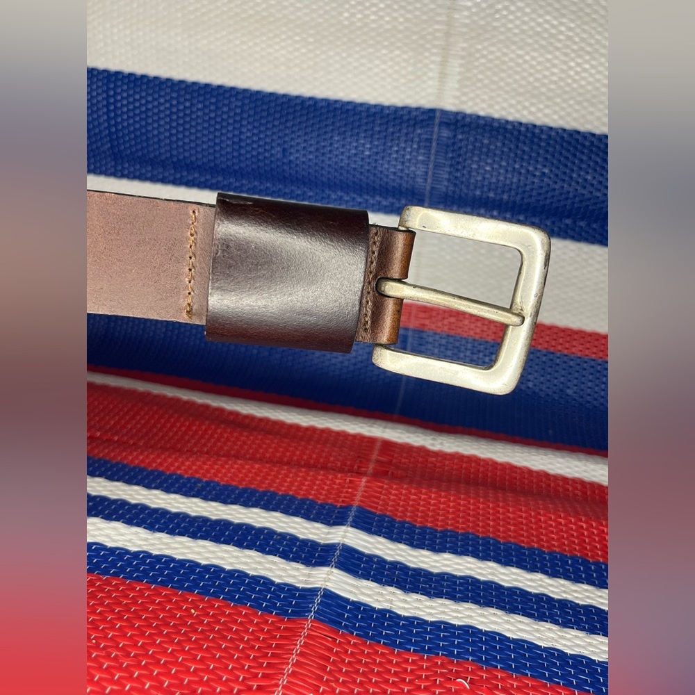🥳✨ India Brown Genuine Leather Weatherproof Men's  Classic Elegant Vintage Belt - Picture 12 of 17